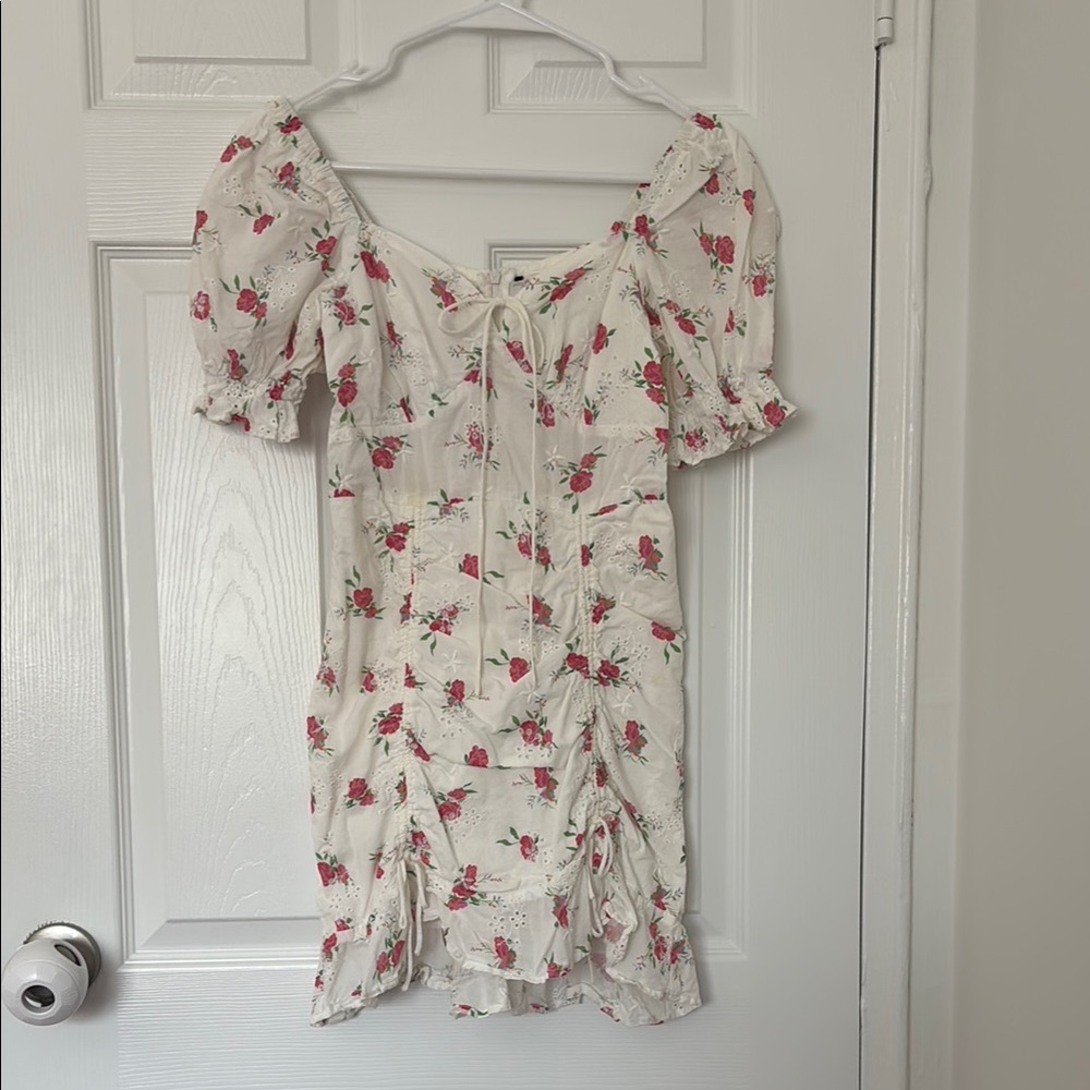 Floral Puff Sleeve Dress